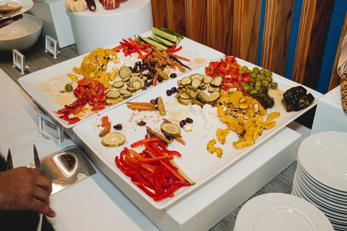 Grilled vegetable platter